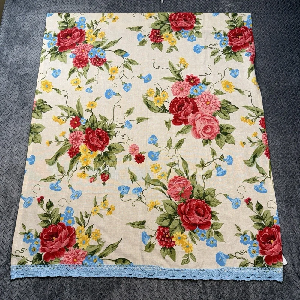 The Pioneer Woman Sweet Rose Curtains 30x36 2 piece set Discontinued Cottagecore